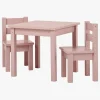 Børn Hoppekids Børnemøbler-Bord & Stole Mads, Pale Mauve