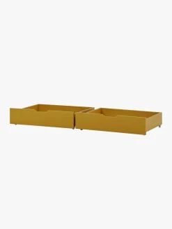Børnesenge & Tilbehør|Hoppekids ECO Comfort Enkeltseng 70x160, Yellow