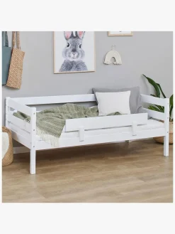Børn Hoppekids Børnesenge & Tilbehør-ECO Comfort Enkeltseng med Sengehest 70x160, Hvid