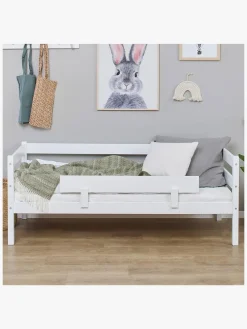 Børn Hoppekids Børnesenge & Tilbehør-ECO Comfort Enkeltseng med Sengehest 70x160, Hvid