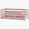 Børnesenge & Tilbehør|Hoppekids ECO Comfort Enkeltseng 70x160, Pale Rose