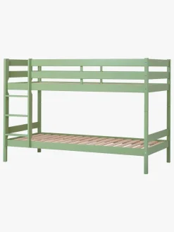 Børnesenge & Tilbehør|Hoppekids ECO Comfort Køjeseng 90x200, Lysegrøn Grøn