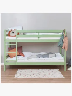 Børnesenge & Tilbehør|Hoppekids ECO Comfort Køjeseng 90x200, Lysegrøn Grøn