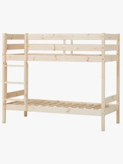 Børnesenge & Tilbehør|Hoppekids ECO Comfort Køjeseng 70x160, Træ Beige