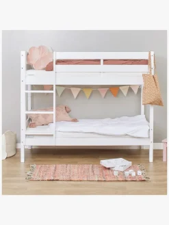 Børnesenge & Tilbehør|Hoppekids ECO Comfort Køjeseng 70x160, Hvid