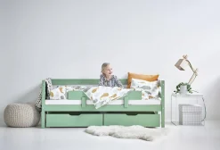 Børnesenge & Tilbehør|Hoppekids ECO Comfort Sengehest, Pale Green Grøn