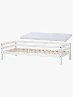 Børnesenge & Tilbehør|Hoppekids ECO Dream Juniorseng med Skummadras 90x200, Hvid