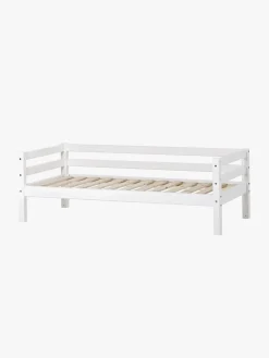 Børnesenge & Tilbehør|Hoppekids ECO Dream Juniorseng med Sengehest 70x160, Hvid