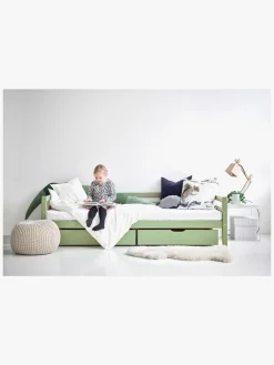 Børnesenge & Tilbehør|Hoppekids Juniorseng ECO Dream 90x200 cm, Pale Green Grøn