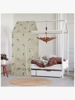 Børnesenge & Tilbehør|Hoppekids Ole Lukoie Sengegardin 70x160, Grøn