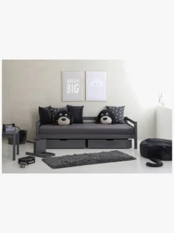 Børnesenge & Tilbehør|Hoppekids Sengeskuffe 2-pak, Smoked Pearl Grå