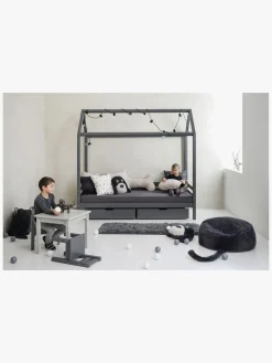 Børnesenge & Tilbehør|Hoppekids Sengeskuffe 2-pak, Smoked Pearl Grå