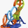 Legetøjsbiler & -Fartøjer|HotWheels Hot Wheels Action 4-Loop Crash Out Racerbane