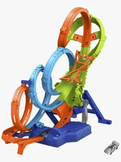 Legetøjsbiler & -Fartøjer|HotWheels Hot Wheels Action 4-Loop Crash Out Racerbane