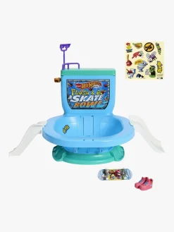 HotWheels Legetøjsfigurer-Hot Wheels Flush & Go Fingerskateboard inkl. Skatebowl