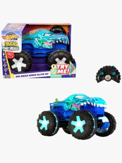 Fjernstyret|HotWheels Hot Wheels Monster Trucks Mega Wrex Fjernstyret Bil 1:15