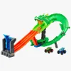 HotWheels Legetøjsbiler & -Fartøjer-Hot Wheels Monster Trucks Dragon Destruction Racerbane