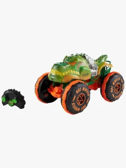 Fjernstyret|HotWheels Hot Wheels Monster Trucks Dino Fjernstyret Bil 1:15