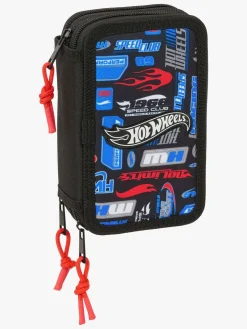 Kreativt Legetøj|HotWheels Hot Wheels Penalhus med 3 Rum Challenger