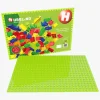 Byggesæt & Lego|Hubelino Byggeplade 20x28, Lysegrøn