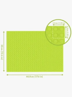 Byggesæt & Lego|Hubelino Byggeplade 20x28, Lysegrøn