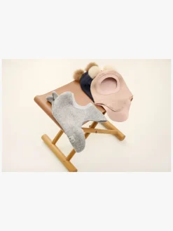 Tilbehør|Uldtøj|Huttelihut Elefanthue i Uld, Medium Grey Melange