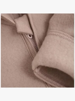 Uldtøj|Huttelihut Ulddragt med Ører, Mahogany Rose Lyserød