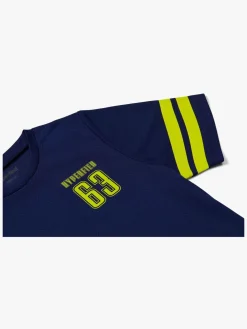 Sportstøj|Hyperfied Back Logo T-Shirt, Medieval Blue Blå