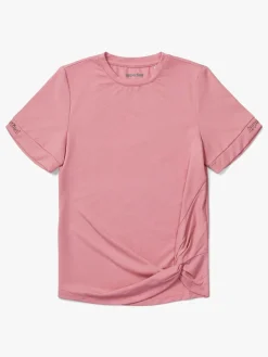 Sportstøj|Hyperfied Jersey Knot Logo Top, Blush Lyserød