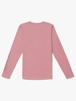Sportstøj|Hyperfied Jersey Logo Long Sleeve Top, Blush Lyserød