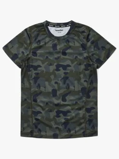 Sportstøj|Hyperfied Logo T-Shirt, Camo Grøn