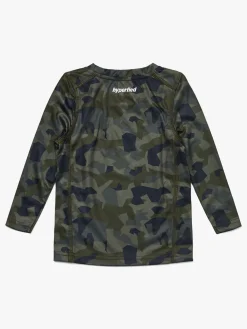 Hyperfied Sportstøj-Long Sleeve Logo T-Shirt, Camo