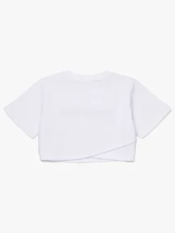 Sportstøj|Hyperfied Short Sleeve Logo Sweatshirt, Snow White Hvid