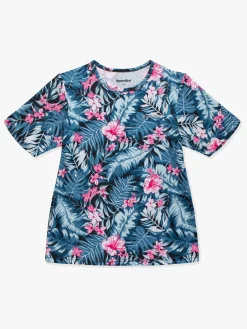 Sportstøj|Hyperfied Wave T-Shirt 3-pak, Black/White/Tropical Flower