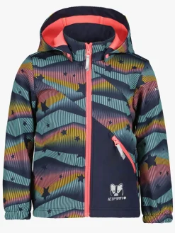 Overtøj|Icepeak Jaora Softshelljakke, Mørkeblå