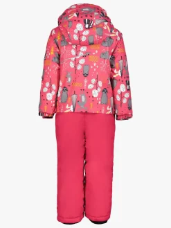 Børn Icepeak Flyverdragter|Overtøj-Jizan Flyverdragt, Hindbærrød