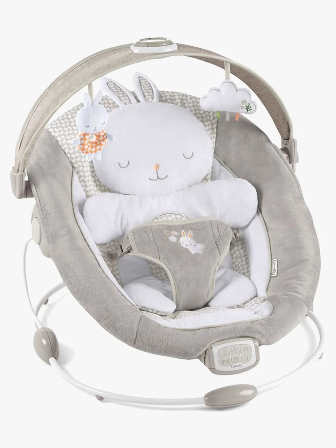 Skråstole & Babygynger|Ingenuity InLighten Skråstol Twinkle Tails, Grey