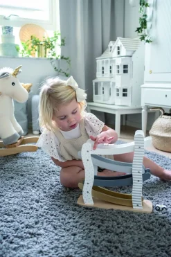 Legetøjsbiler & -Fartøjer|JaBaDaBaDo Bilrampe m. Biler Silver