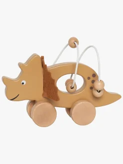 Trælegetøj|JaBaDaBaDo Dino Rulledyr med Kuglelabyrint