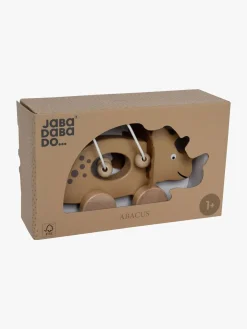Trælegetøj|JaBaDaBaDo Dino Rulledyr med Kuglelabyrint