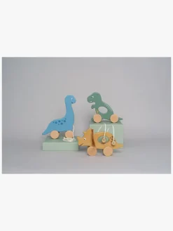 Trælegetøj|JaBaDaBaDo Dino Rulledyr med Kuglelabyrint