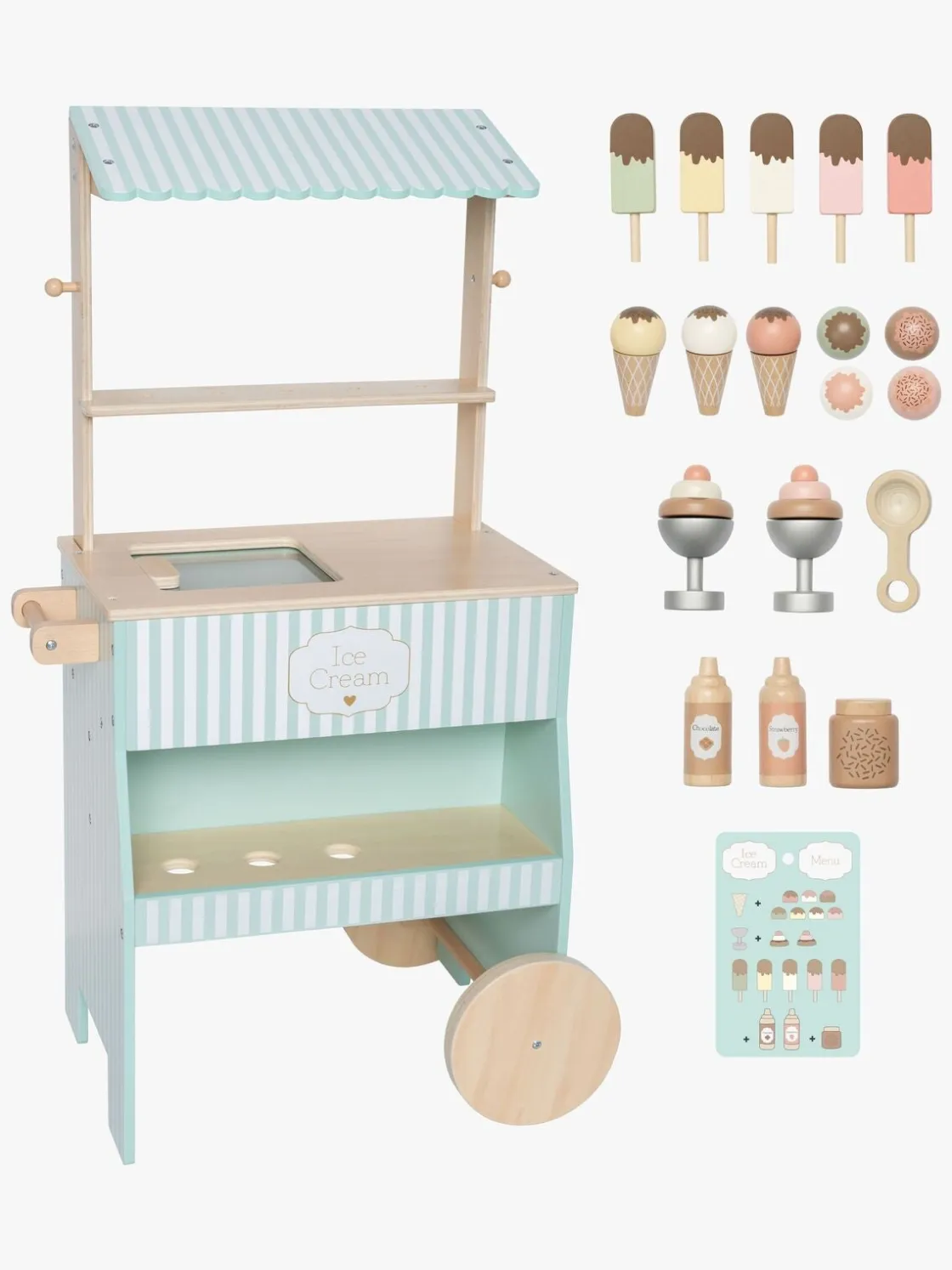 Rolleleg|JaBaDaBaDo Isbod Stribet