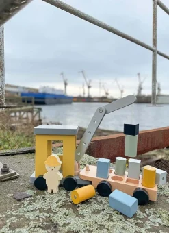 Legetøjsbiler & -Fartøjer|JaBaDaBaDo Kranvogn Magnet