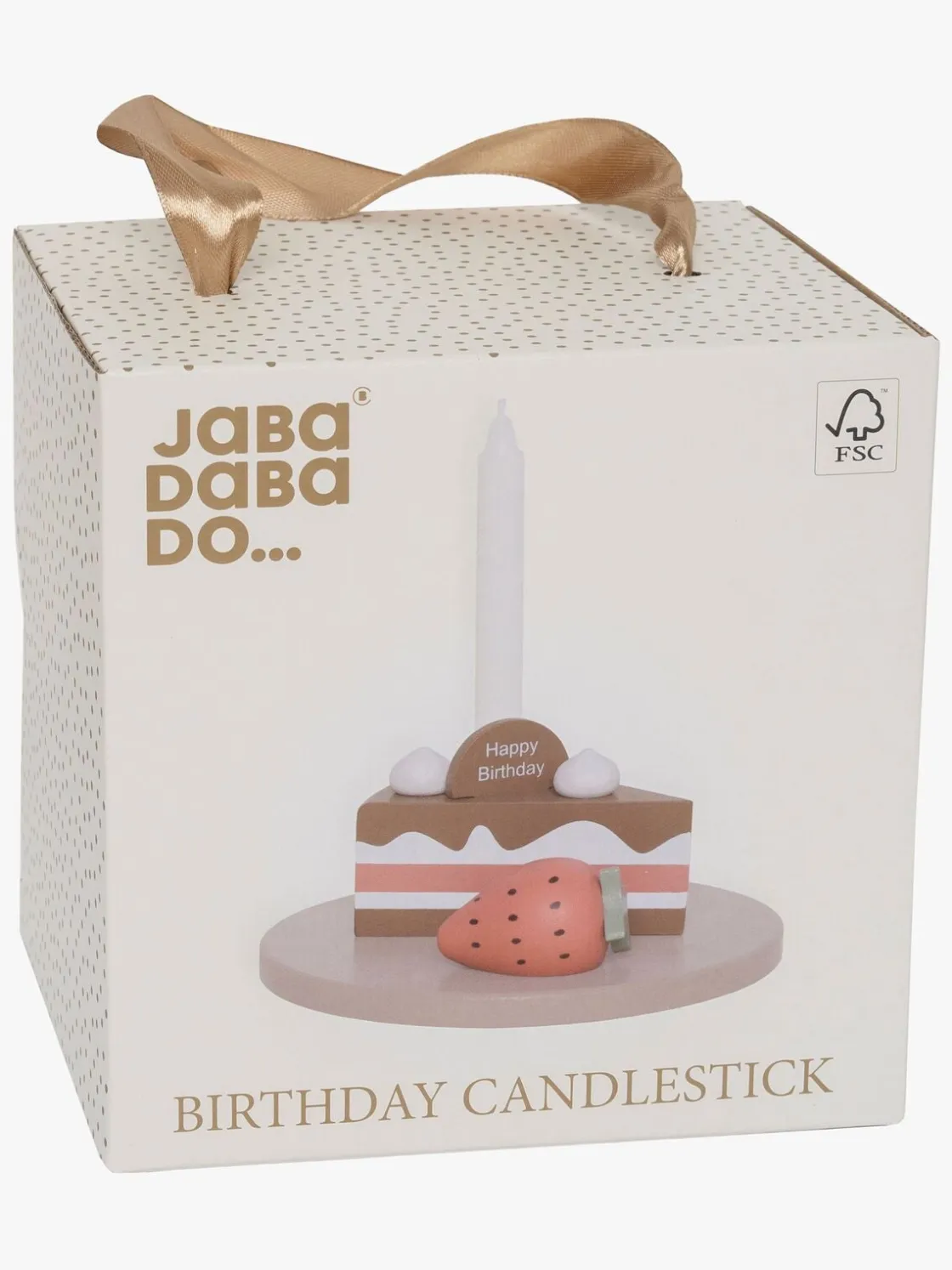 Interiør|JaBaDaBaDo Lysestage Fødselsdagskage, Multi