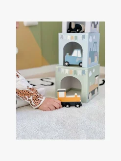 Trælegetøj|Legetøj Til Børn På 0-10 År|JaBaDaBaDo Stabelbare Klodser Køretøjer 1-5