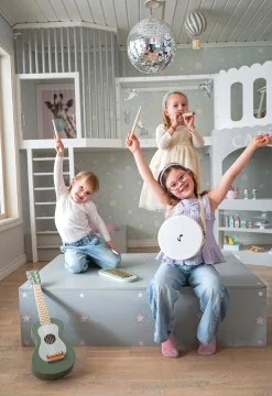 Musikinstrumenter|JaBaDaBaDo Tamburin Stribet