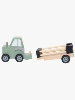 JaBaDaBaDo Legetøjsbiler & -Fartøjer-Traktor med Bondegårdsdyr