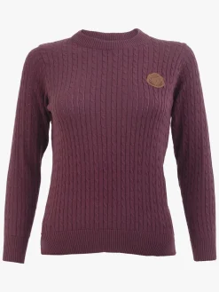 Ridning|Jacson Cassie Trøje, Blomme