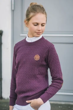 Ridning|Jacson Cassie Trøje, Blomme