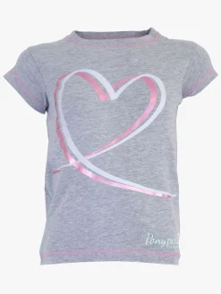 Jacson Ridning-Pony Pals T-shirt, Grå